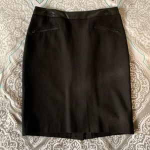 Talbots Black Pencil Skirt